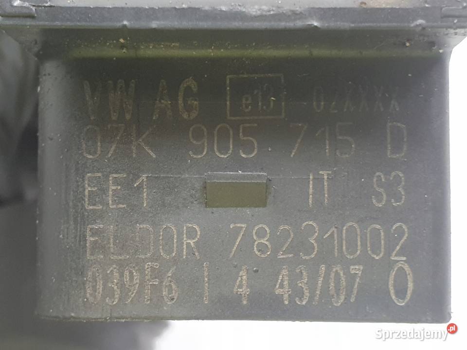 CEWKA ZAPŁONOWA Audi A4 B7 20 TFSI 07K905715D lubelskie Rudka sprzedam