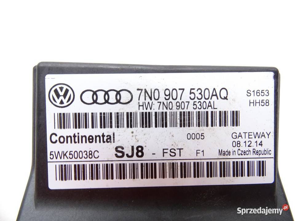 MODUŁ STEROWNIK GATEAWAY 7N0907530AQ SKODA