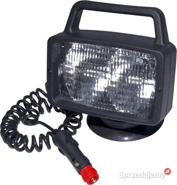 Lampa robocza na magnes Twin Beam 3000 2 żarówki małopolskie Kamionna