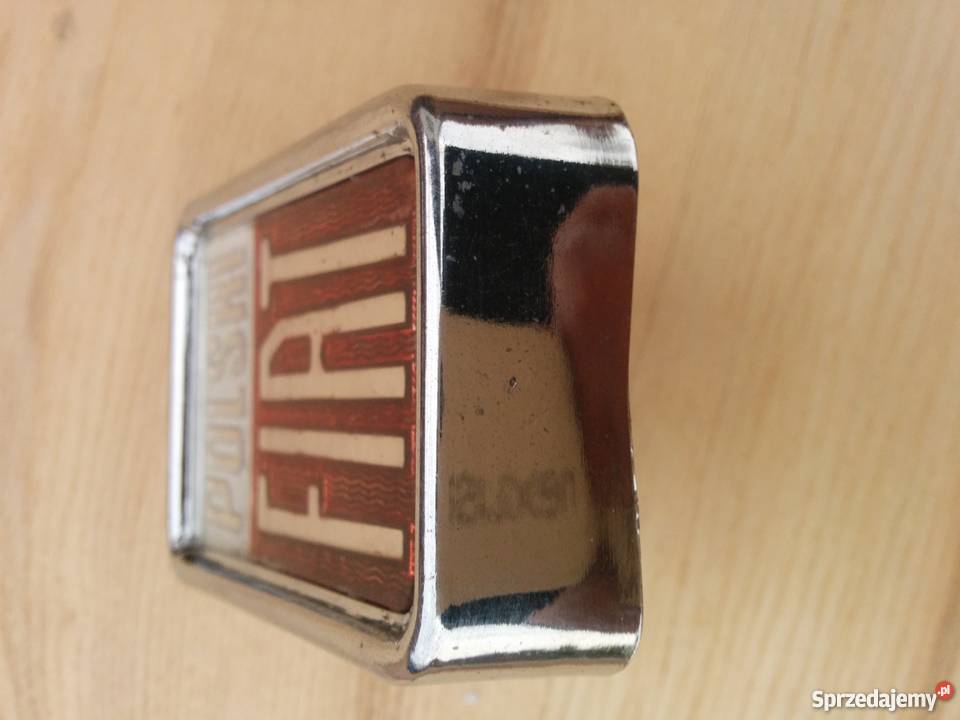 Fiat 125 126 Emblemat nowy Stalowa Wola