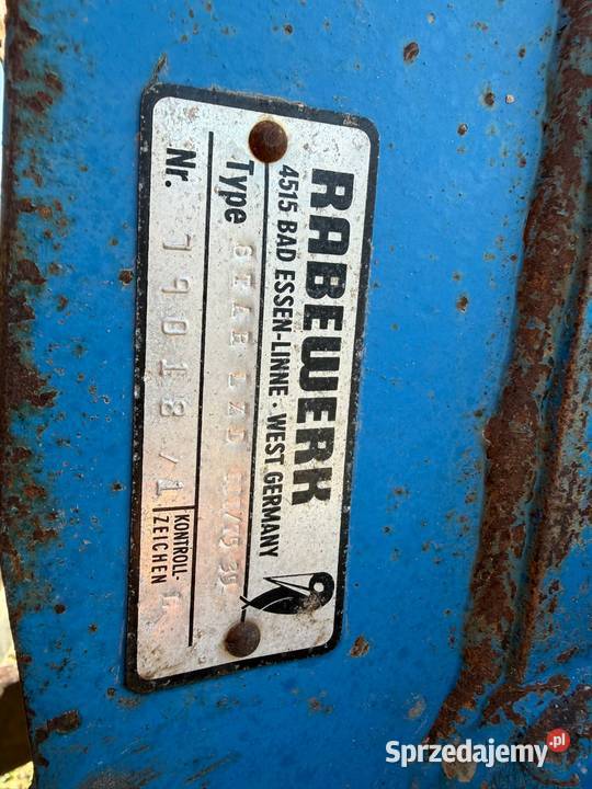 Pług RabeWerk 3 skibowy obrotowy Strzelce Wielkie sprzedam