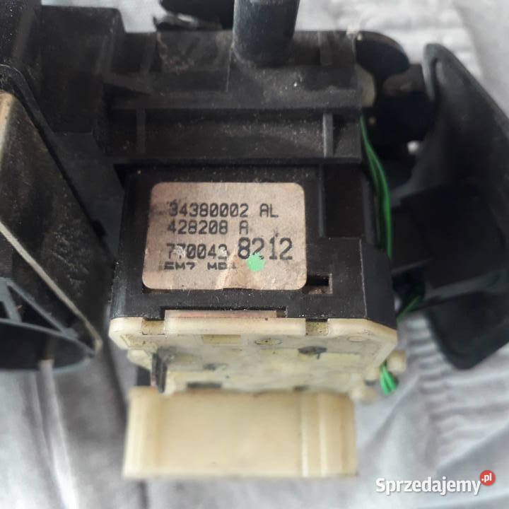 Kompletny przełacznik zespolony Megane I osobowe Panele sterowania, przełączniki Żabno