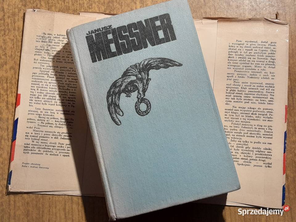 Książka Niebieskie drogi Janusz Meissner wydanie Dąbrowa Górnicza