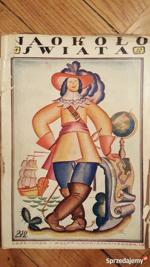 Naokoło Świata 12 numerów Gebethner i Wolff