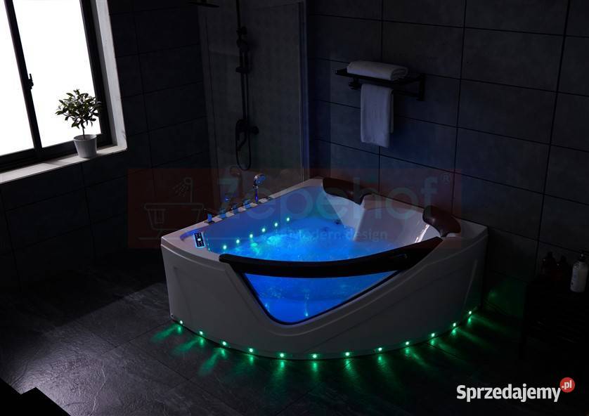 Wanna z hydromasażem LS2250 narożna Grabówka