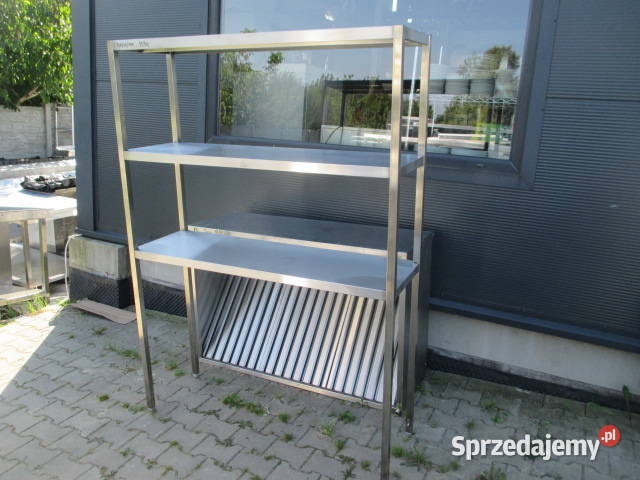 Solidny Regał Gastronomiczny Stal Nierdz 3 Półki Ostrów Wielkopolski sprzedam