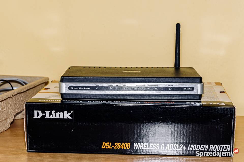Router DLink DSL2640B Elektronika Lidzbark sprzedam