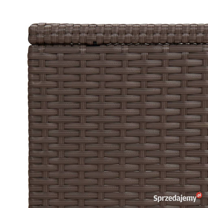 Stolik w kształcie litery C brązowy 40x35x60 Stoły Warszawa