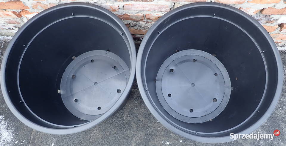 Doniczki produkcyjne 80 litrów NOWE 80L śr 60 Siewierz