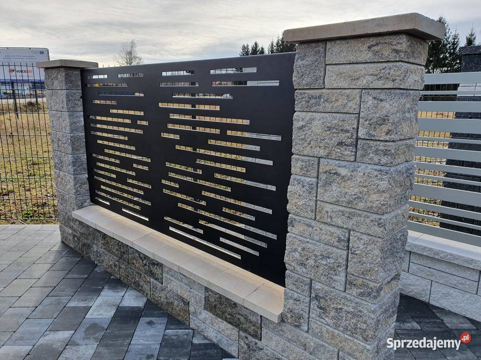 Ogrodzenie Joniec Gorc Onyx Piryt Silver Getyt Architektura ogrodowa Gorzyce