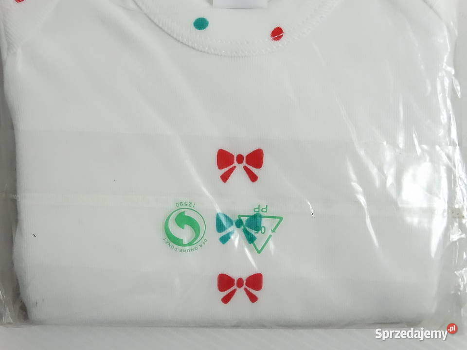 Zestaw Nowych Body Niemowlęcych 2pak 100 Bawełna Biłgoraj