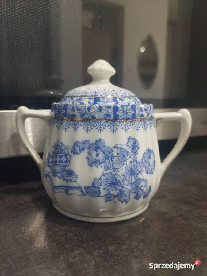 Cukierniczka Porcelana China Blau Mirosławiec