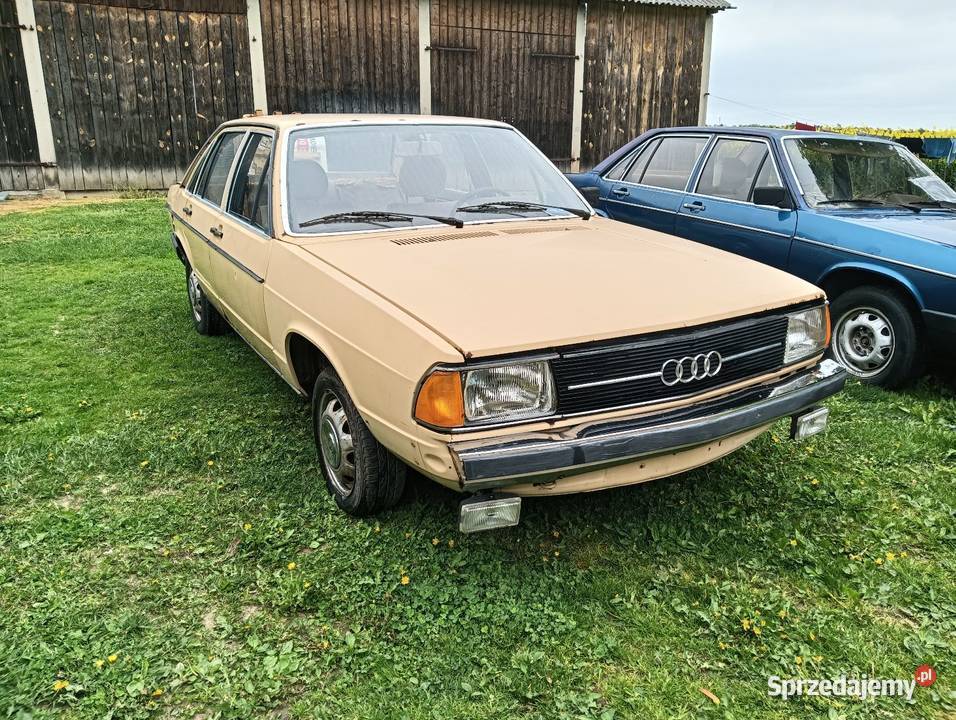 Dwie Audi 100C2 Krasnystaw
