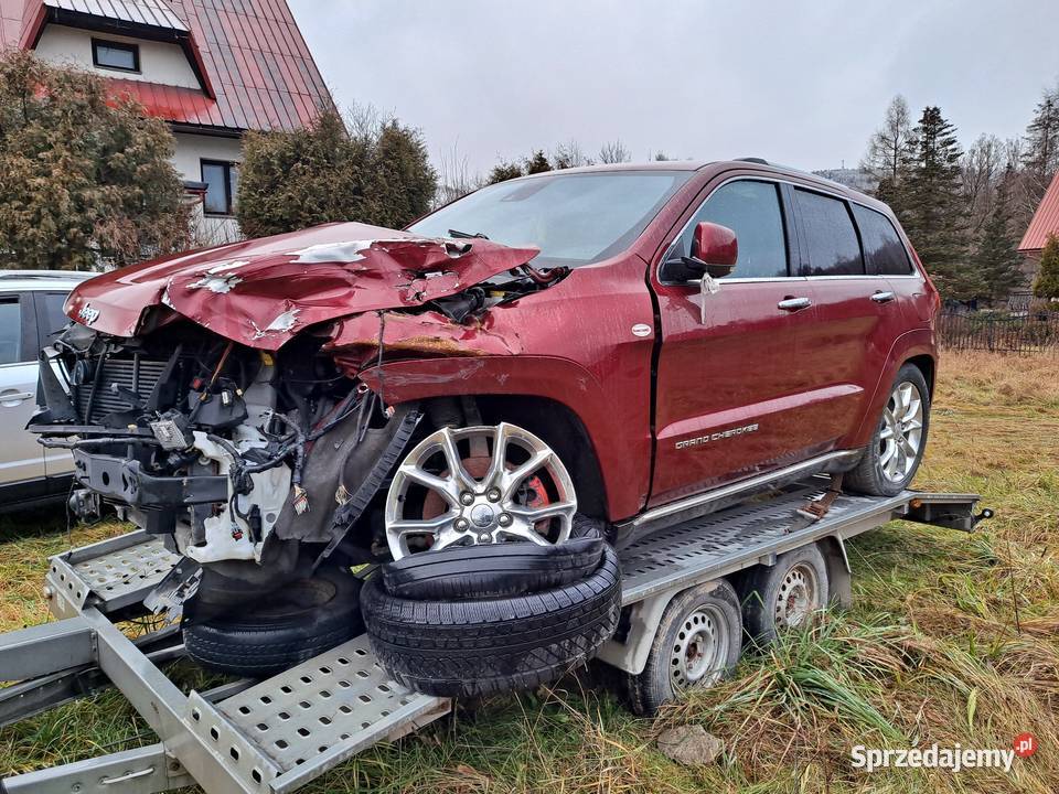 JEEP GRAND CHEROKEE 30CRDI SUMMIT 250 OKAZJA uszkodzony Grand Cherokee Milówka