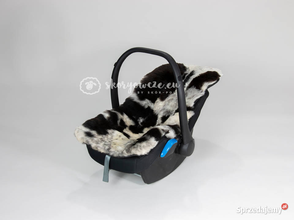 Wkładka do fotelika ze skóry owczej Multicolor Szaflary
