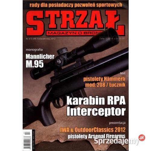Strzał 452012 Mannlicher M95 RPA Interceptor