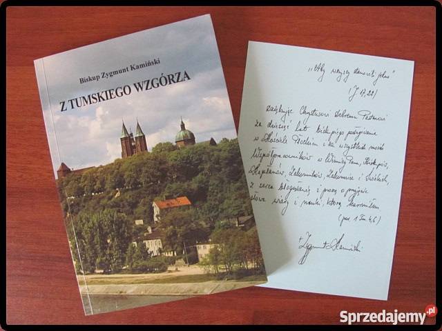 Biskup Zygmunt Kamiński Z tumskiego wzgórza mazowieckie Płock