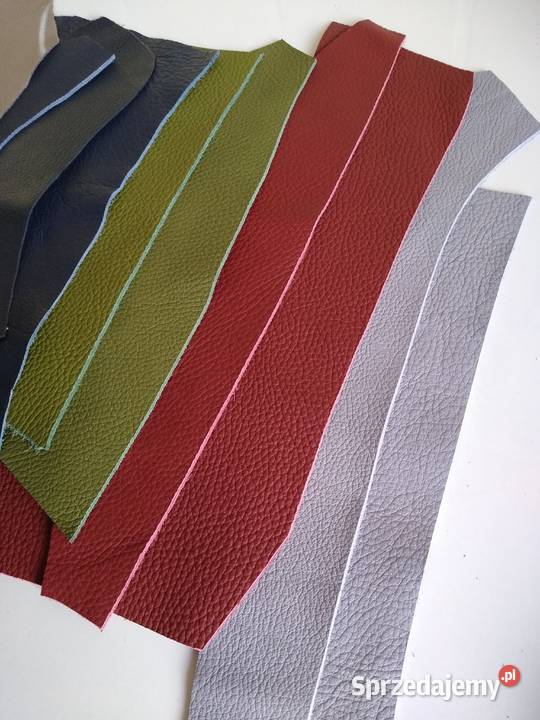 Skóra 314 g Licowa Włoska średnie i małe kawałki pomorskie Gdańsk sprzedam