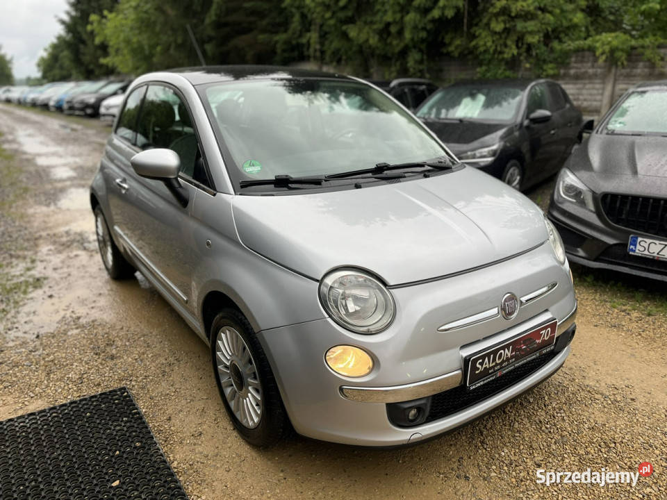 Fiat 500 13 MultiJet 1wł Climatronic Panorama 75KM śląskie Częstochowa