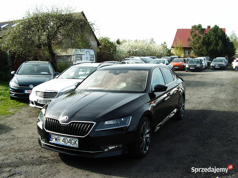 Skoda Superb 20 TDI 2016 r Automat elektryczne szyby
