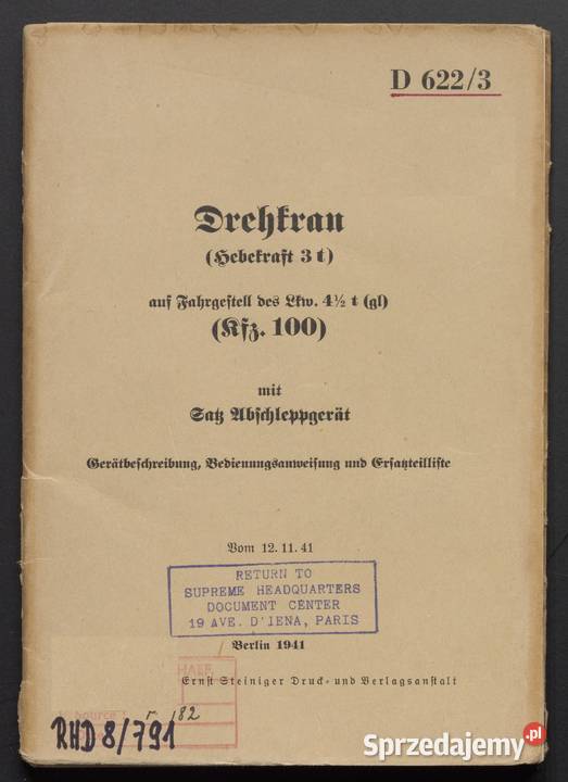 Drehkran Hebekraft 3 t auf Fahrgestell des Lkw 4 Lębork