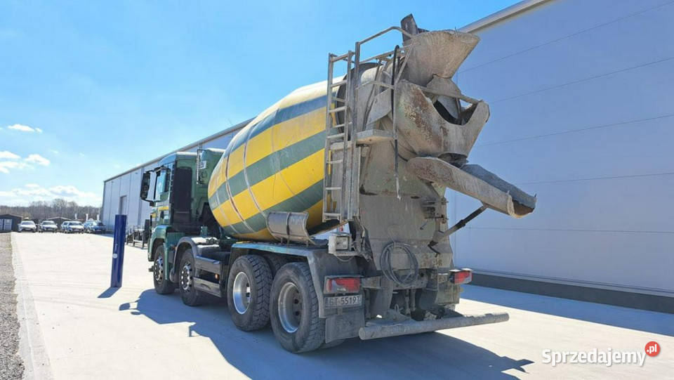 MAN TGS 32360 TGS BB 8x44 E5 350t Betoniarka Samochody ciężarowe Grójec sprzedam