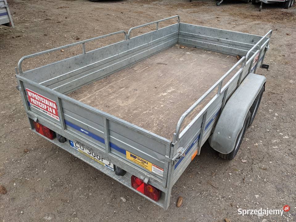 Używana przyczepa SUSKI TEMARED RYDWAN 300x150 towarowe Motoryzacja Lublin