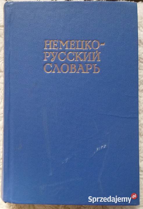 Słownik niemieckorosyjski niemiecki Warszawa