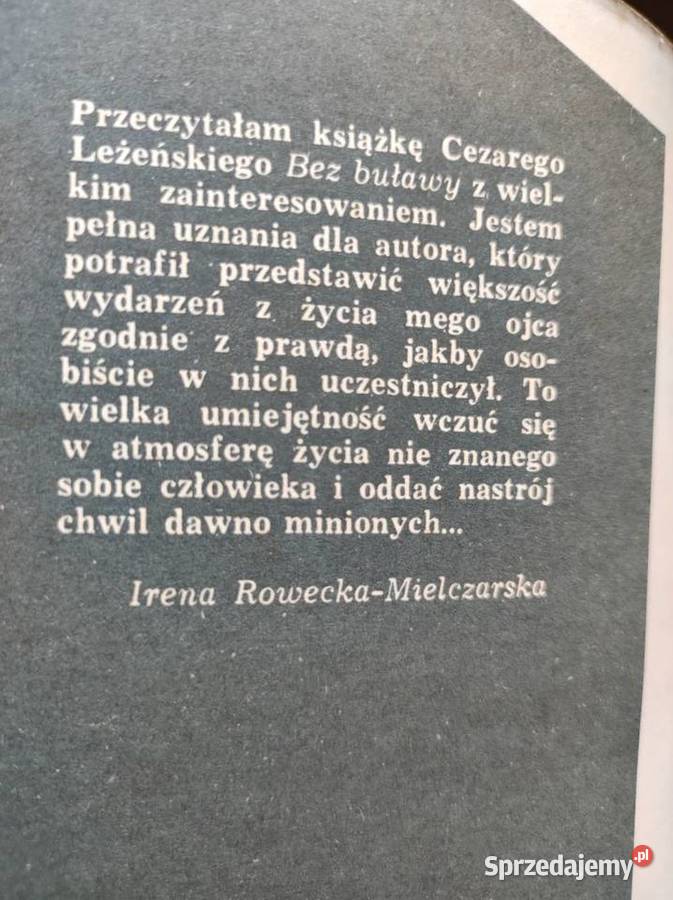 Bez buławy generała Grota żołnierski los Cezary Kielce