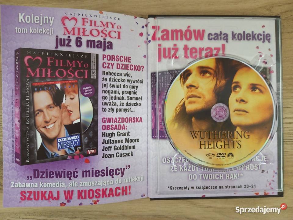 Wichrowe wzgórza flim DVD do wyboru DVD Kraków