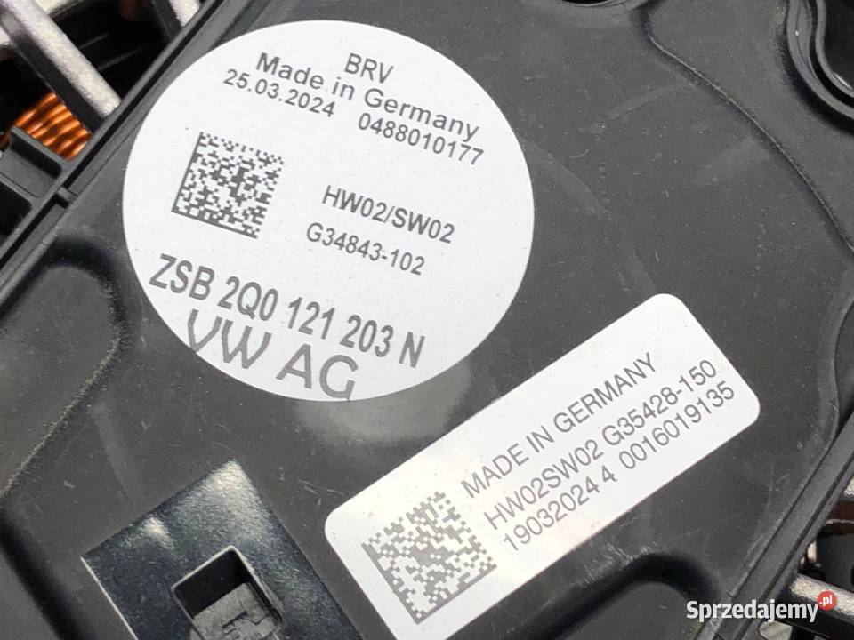 WENTYLATOR CHŁODNICY SKODA KAMIQ 10 115