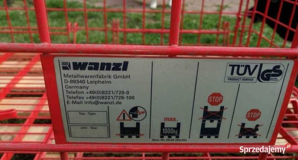 Kosz skrzyniopaleta nadstawka paletowa na Łęczna sprzedam