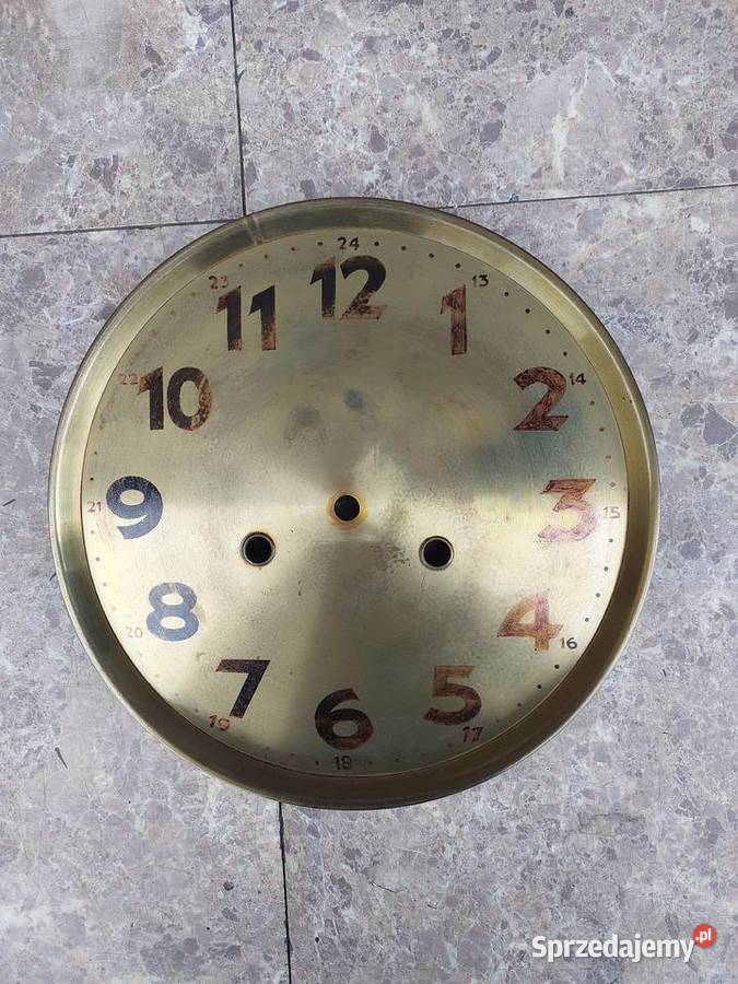 720 Tarcza starego zegara Junghans 205 6234mm Tczew