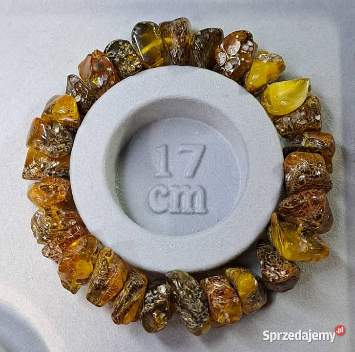 Bransoletka z bursztynu bursztyn bałtycki