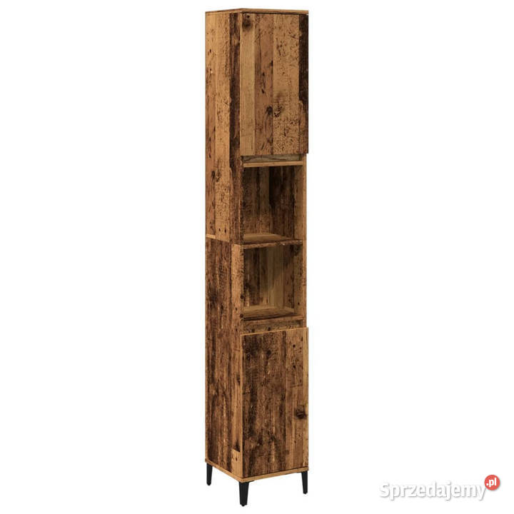Szafka łazienkowa stare drewno 30x30x190 Warszawa