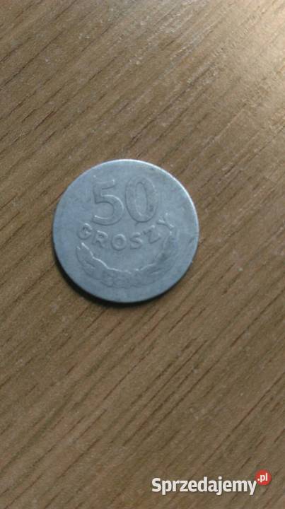 50gr z 1949r z lat PRL bez znaku mennicy Warszawa