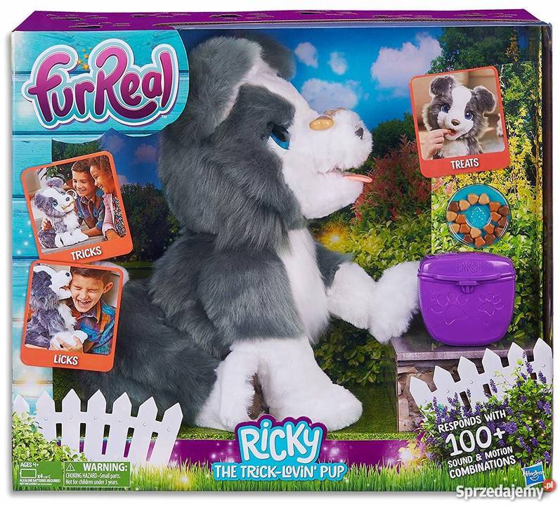 Interaktywna Maskotka Pies Ricky Hasbro FurReal Maskotki Mogilany