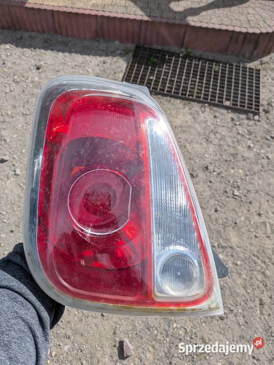 Lewa lampa mopar fiat 500 500e abarth wersja USA Rędziny