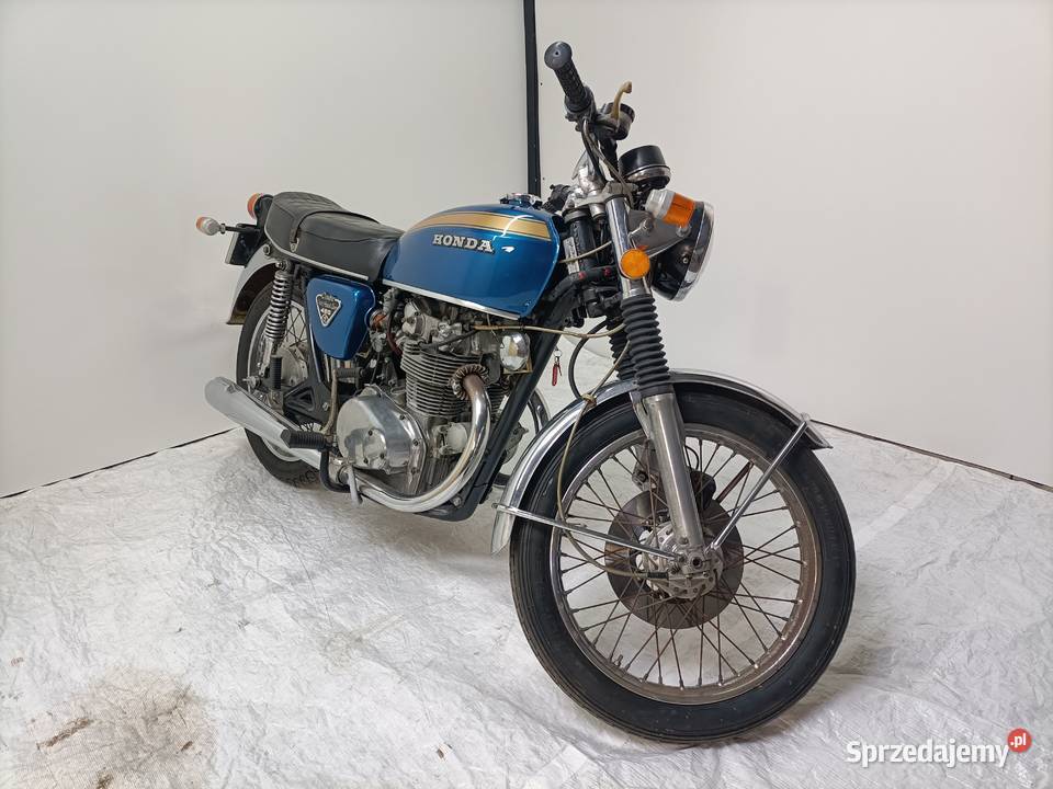 Honda CB 450 Zarejestrowana 1972r kujawsko-pomorskie Padniewko
