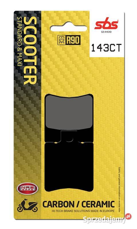 Klocki hamulcowe SBS 143CT Aprilia Area 51 Trzciel sprzedam