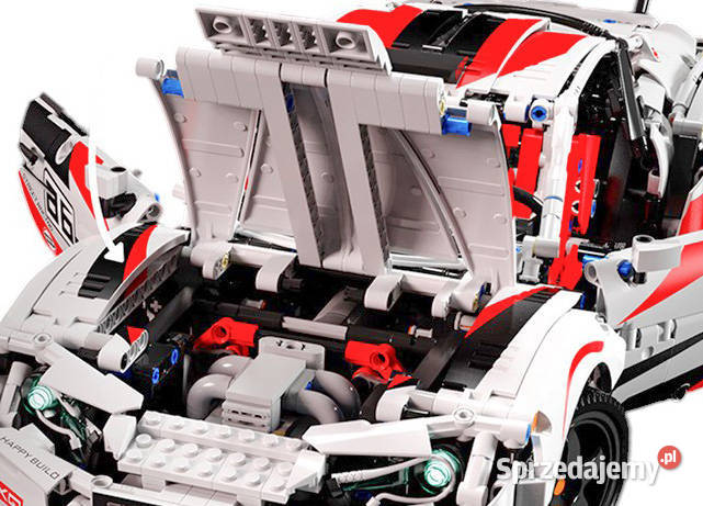 Klocki super car GT86 biały 2586 el otwierane Warszawa