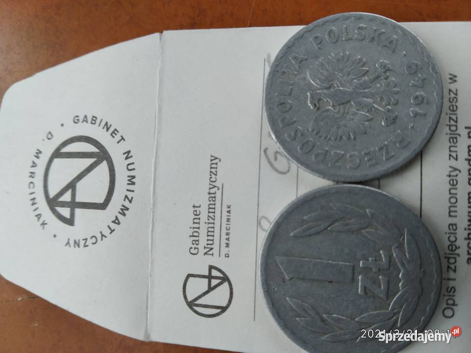 Stare monety kolekcjonerskie z czasów PRL Miękinia