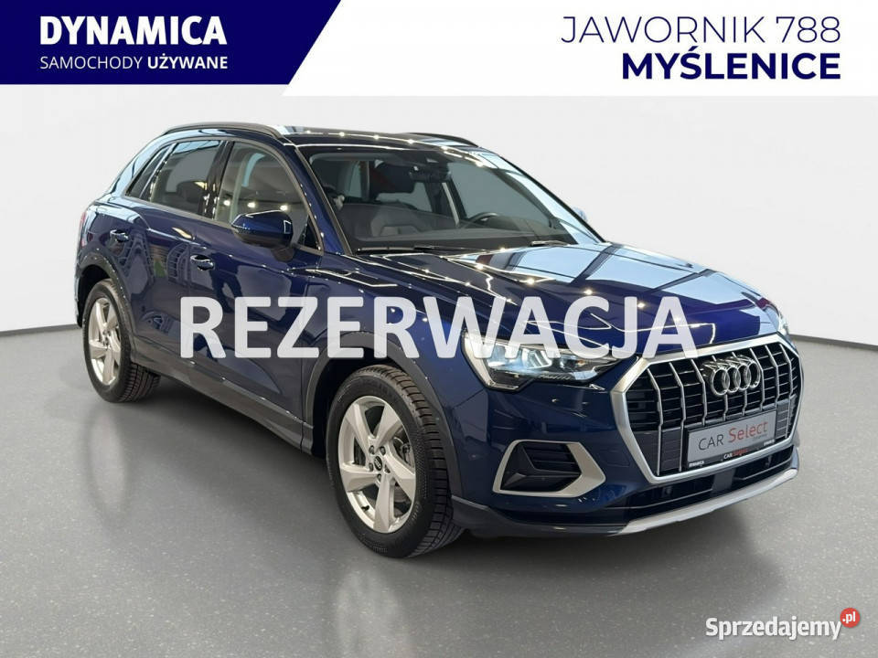 Audi Q3 VAT 23 Advanced 35TFSI mHEV 150 Stronic system Start-Stop Myślenice