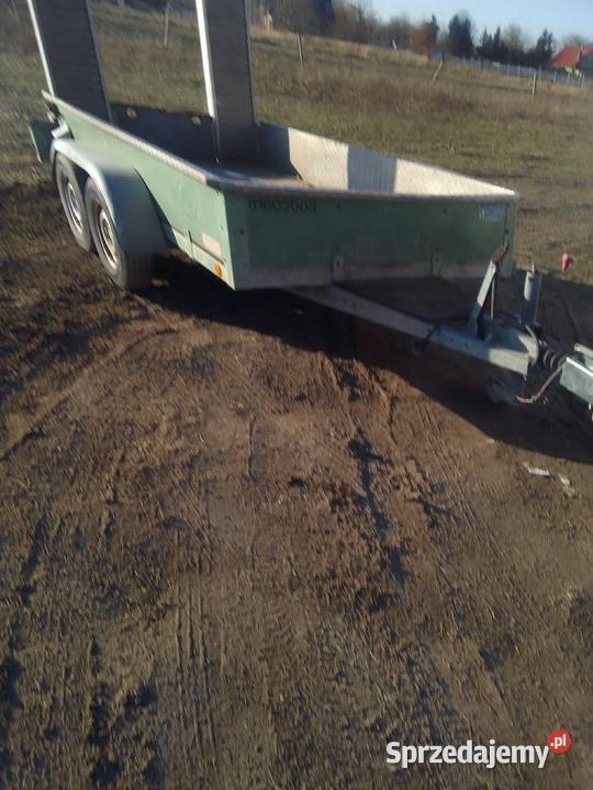 Przyczepa 25 t DMC Schoon aluminiowa Motoryzacja Trzebiel sprzedam