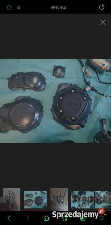 Triumph Tiger 1200 wał kapa dekiel zawór miska Nowy Tomyśl