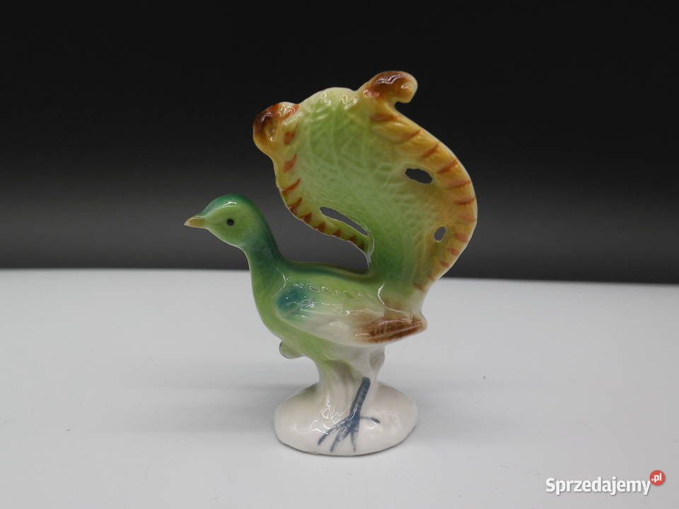 Figurka australijskiego lirogona porcelana wielkopolskie sprzedam