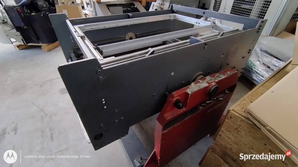 Bobst MakeReady table stół wielkopolskie Nowy Tomyśl