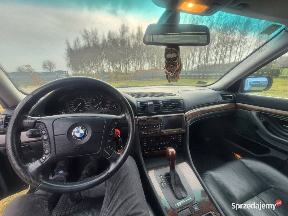 BMW E38 735iA 1998r 35 V8 M62B35 Automat RWD mazowieckie Chorzele