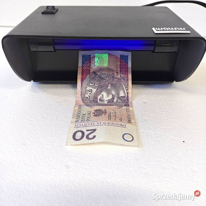 Tester banknotów UV Wallner DL105 sprawny z Koziegłowy