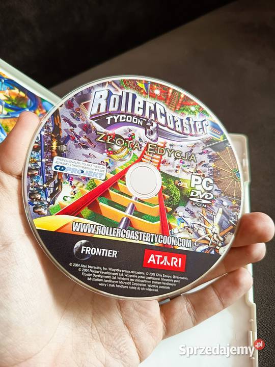 RollerCoaster Tycoon 3 Złota Edycja Gra podlaskie